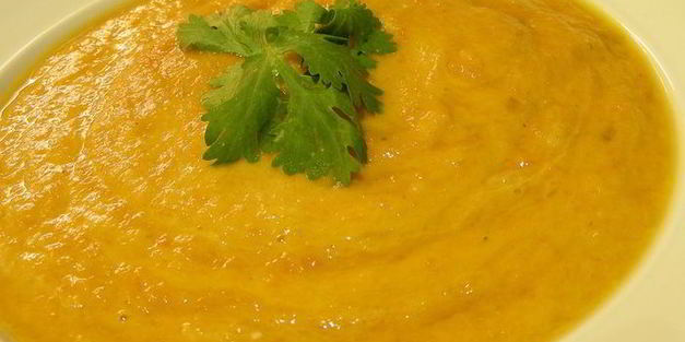 морковный суп-пюре с карри