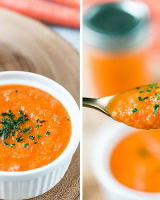 Морковный суп-пюре в мультиварке