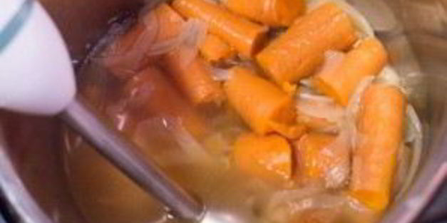 морковный суп-пюре в мультиварке