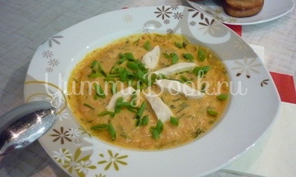 Рецепт острый морковный суп-пюре