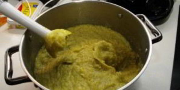 овощной суп-пюре с брокколи