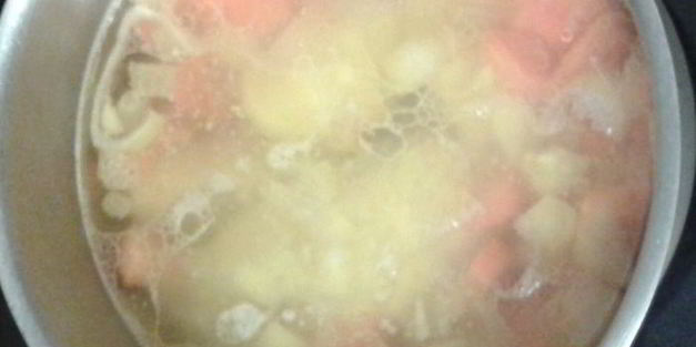 овощной суп-пюре с грибами