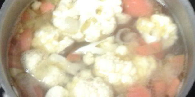 овощной суп-пюре с грибами