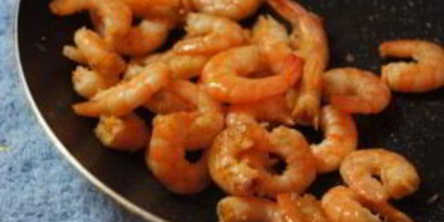 овощной суп-пюре с креветками