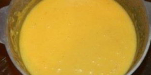 постный гороховый суп-пюре