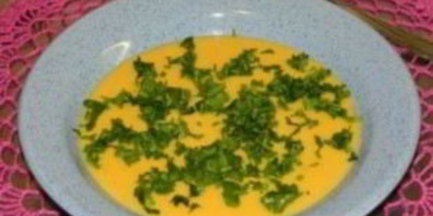 постный гороховый суп-пюре