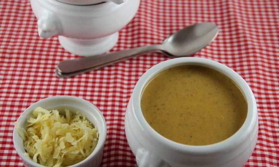 Рецепт пряный морковный суп-пюре с бататом, грибами и грушей