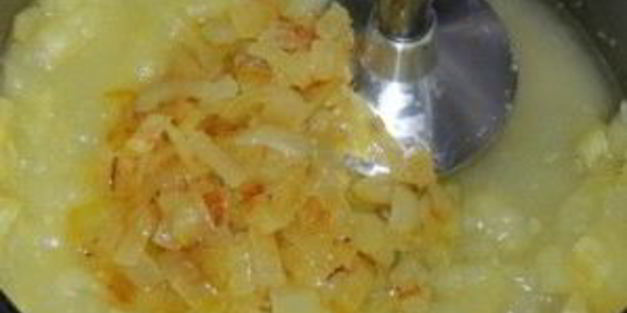 суп-пюре из брокколи и кабачков