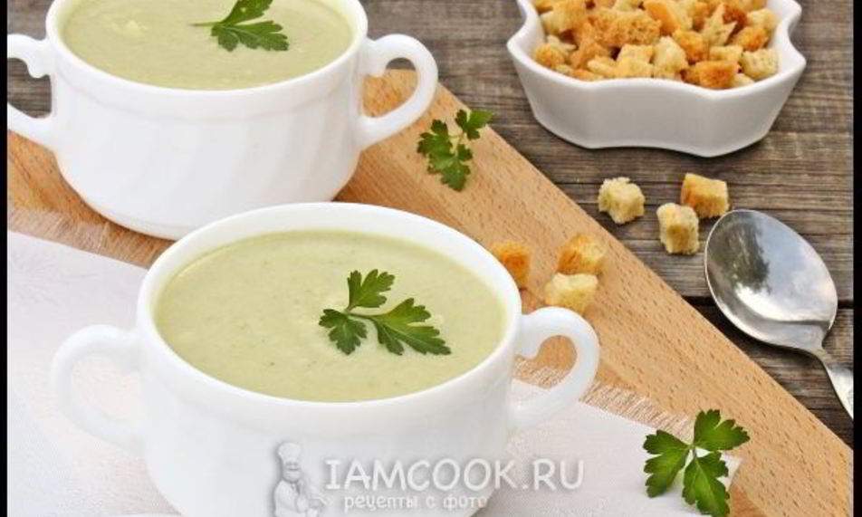 Рецепт суп-пюре из брокколи и цветной капусты