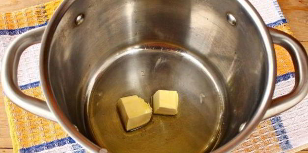 суп-пюре из брокколи и цветной капусты