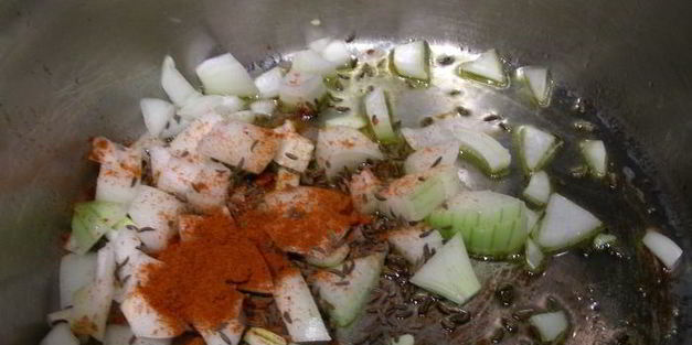 суп-пюре из чечевицы и нута с помидорами