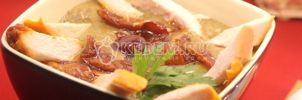 Суп-пюре из чечевицы