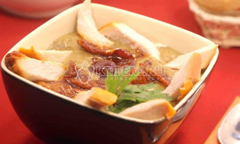 Рецепт суп-пюре из чечевицы