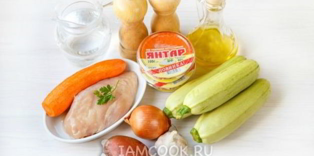 суп-пюре из кабачков с плавленным сыром