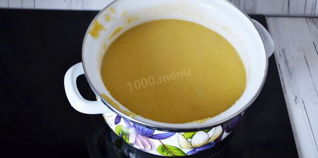 суп пюре из кабачков