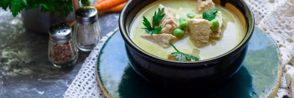 Суп пюре из курицы