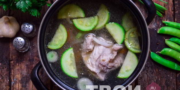 суп пюре из курицы