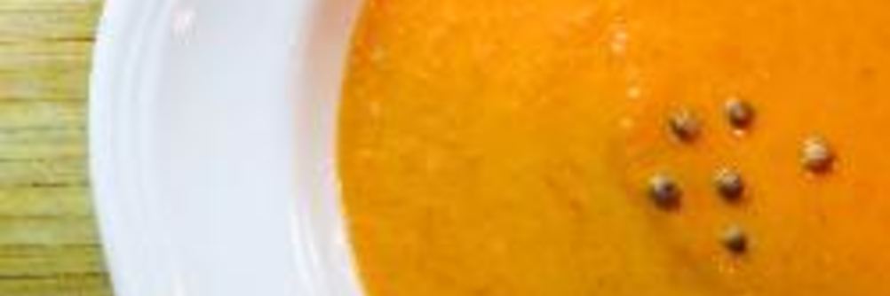 Суп пюре из морковки