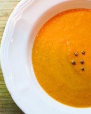 Суп пюре из морковки