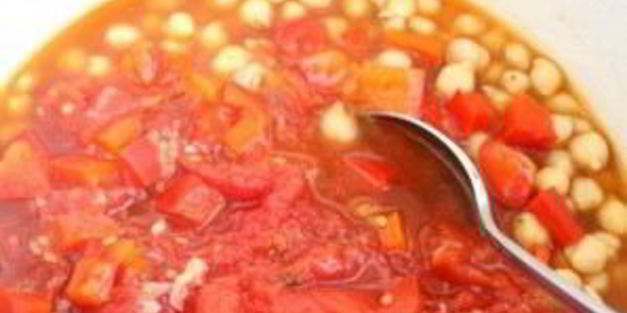 суп-пюре из нута