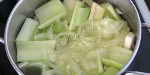 суп-пюре из сельдерея