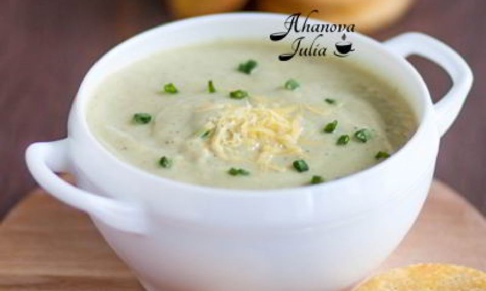 Рецепт суп-пюре из цветной капусты и цуккини