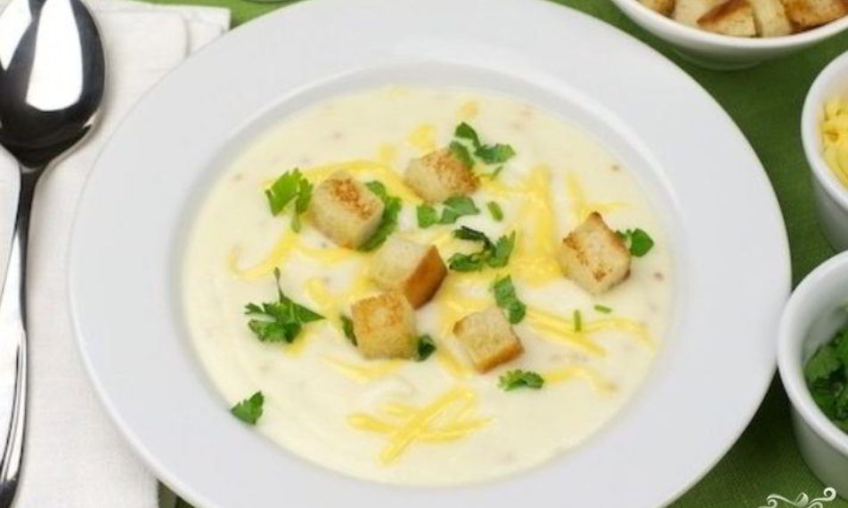 Рецепт суп-пюре из цветной капусты со сливками