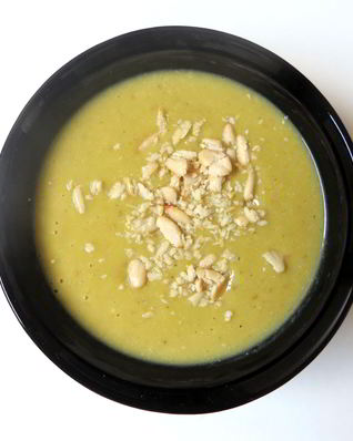 Суп-пюре из тыквы и брокколи