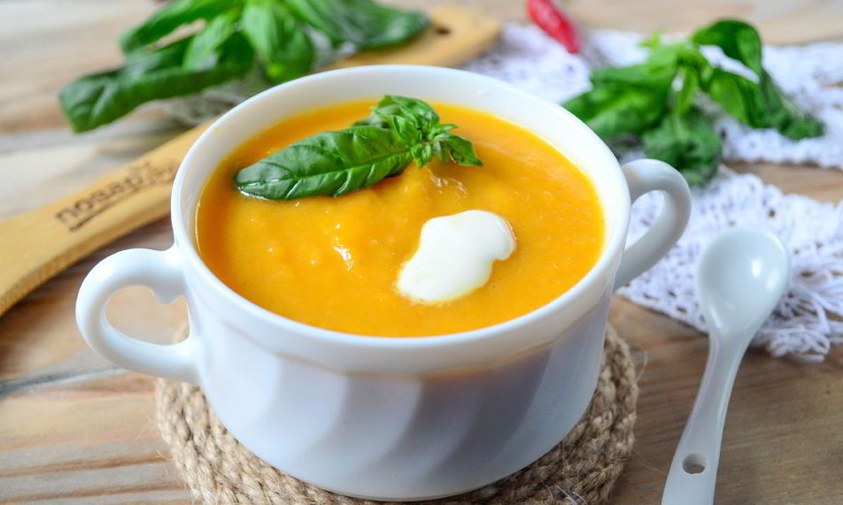Рецепт суп-пюре из тыквы тепло души