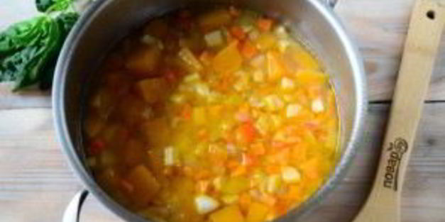 суп-пюре из тыквы тепло души