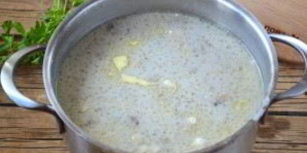 суп-пюре из вешенок