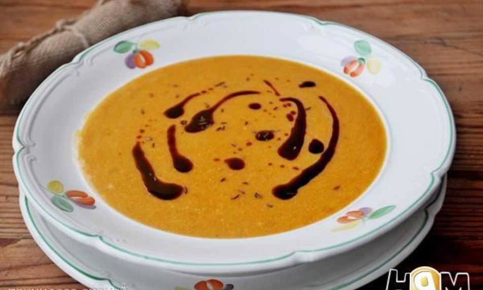Рецепт суп-пюре из запеченной тыквы