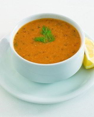 Суп-пюре из жареного пастернака со специями