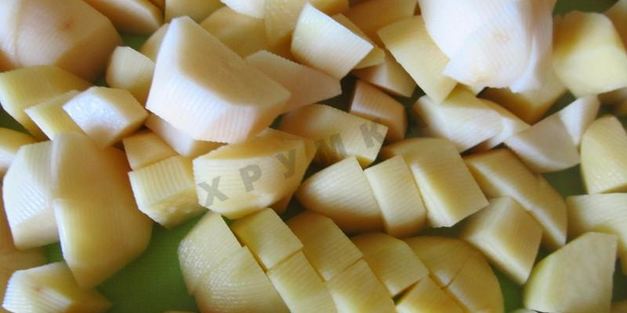 суп пюре на курином бульоне из шампиньонов