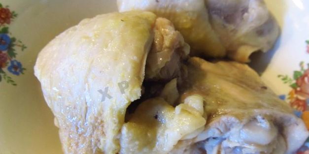 суп пюре на курином бульоне из шампиньонов