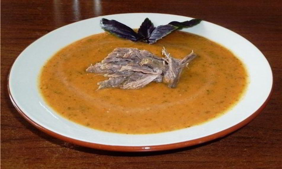 Рецепт суп-пюре с мясом