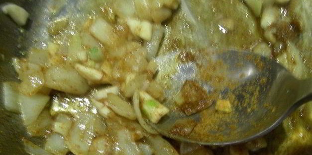 суп-пюре с цукини и карри