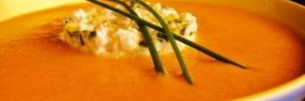 Суп-пюре со сладким перцем