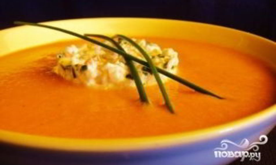 Рецепт суп-пюре со сладким перцем