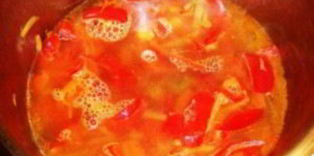 суп-пюре со сладким перцем