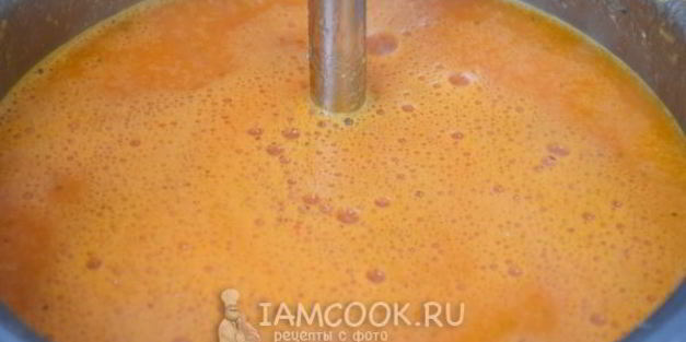 томатный суп-пюре со сливками