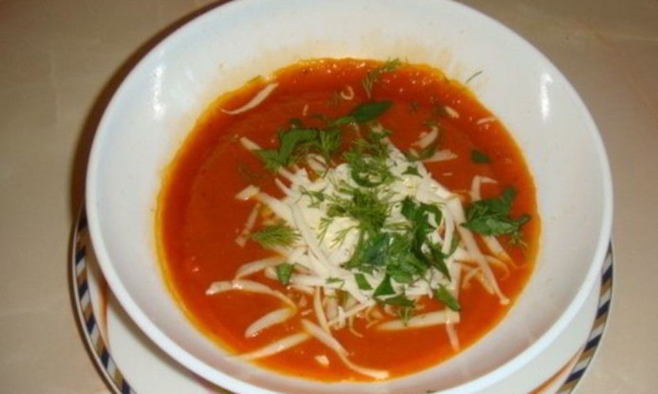 Рецепт томатный суп-пюре в мультиварке