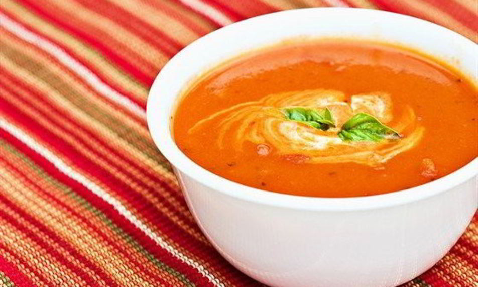 Рецепт томатный суп-пюре