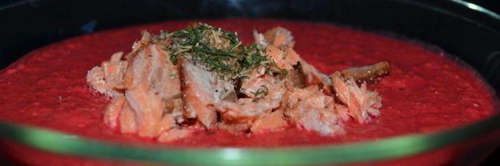 Тыквенно-свекольный суп-пюре