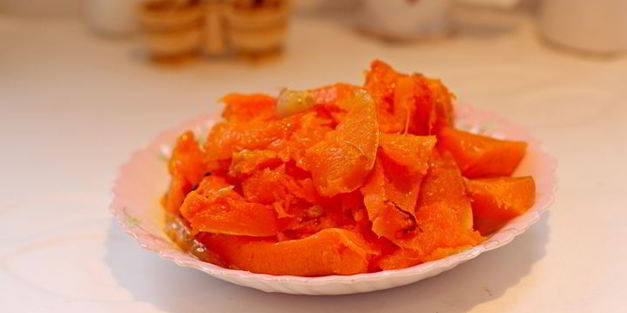 тыквенный суп-пюре с фрикадельками