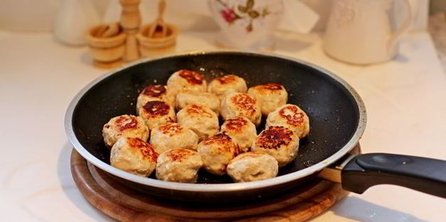 тыквенный суп-пюре с фрикадельками