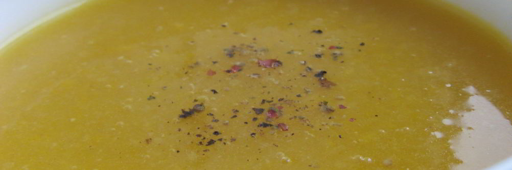 Тыквенный суп-пюре с имбирем