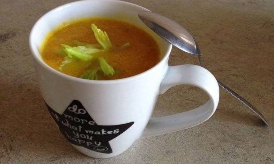 Рецепт тыквенный суп пюре с кокосовым молоком и кокосовым маслом