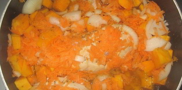 тыквенный суп-пюре с курицей