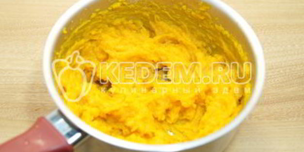 тыквенный суп-пюре с сыром